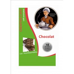 Dosettes café aromatisé au chocolat type "Senséo" par 18